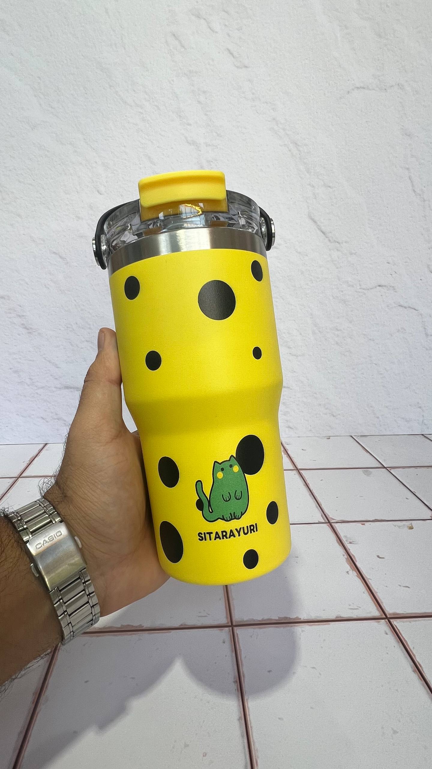 تراول ماگ sitarayuri طرح گربه خال خالی