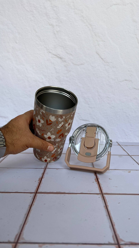تراول ماگ sitarayuri طرح گلدار